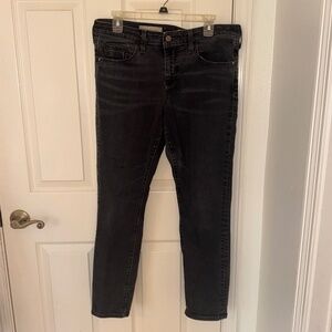 Anthropologie Pilcro and the Letterpress Black Wash skinny jeans Stet